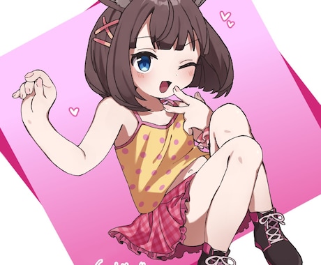 ぷにぷにカワイイラストを提供いたします 商用利用、二次利用可能！どんなデザインも柔軟に対応いたします イメージ2