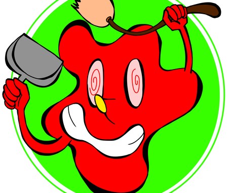 最短即日●インパクトのあるアイコン描きます あなたの好きな色や形やアイテムをキャラクターにします イメージ2