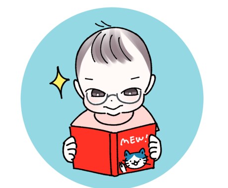 最安！赤ちゃんアイコン描きます ゆるくポップに！お子さんの可愛い姿絵にします♪ イメージ2