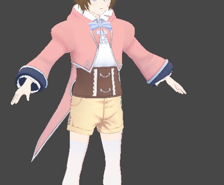 Vroidで3Dキャラクターを作成します 素早く可愛いキャラクターを届けます！ イメージ2