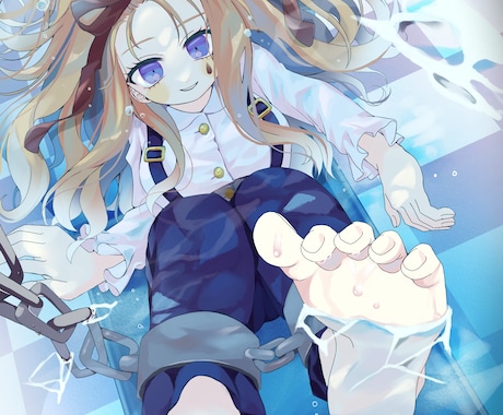 儚く繊細な美少女イラストを描きます イメージ1