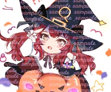 早期納期可能☆アバターイラスト制作できます ラフ修正は無限OK！次回リピート価格可能です！！ イメージ1