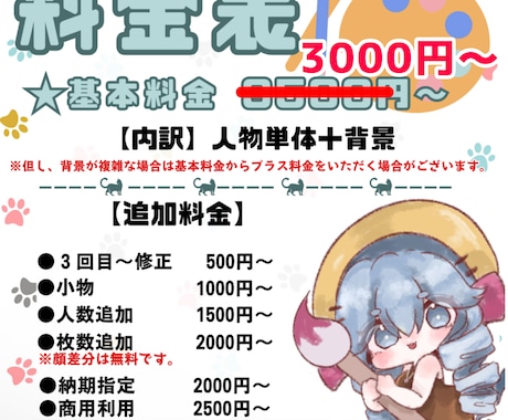 歌ってみた動画・一枚絵も！サムネ等イラスト描きます VTuberも必見！MV用・サムネイル・一枚絵・ミニキャラ イメージ2