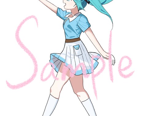 MV・歌ってみた・1枚絵を描きます 貴方だけの素敵なイラストを描かせてください！！ イメージ2