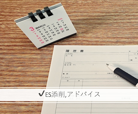 あなたのESの添削、就職活動支援します 人事部、キャリアコンサルにおける経験でしっかりサポート イメージ1