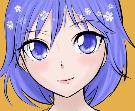 LINEやTwitterのアイコン描きます かわいい女の子のアイコンはいかがでしょうか♪ イメージ2