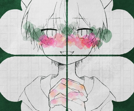 歌ってみた・サムネイルイラスト描きます 原曲のイメージにあったイラストを提供いたします！ イメージ2