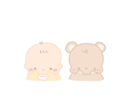 ベビたんのアイコンを作成します ふんわり可愛いベビたんのアイコンに仕上げていきます✨ イメージ1