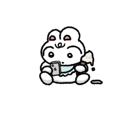 ゆる〜い、かわいい〜、SNSアイコン描きます アイコンをゆるゆるイラストに変えませんか？ イメージ1