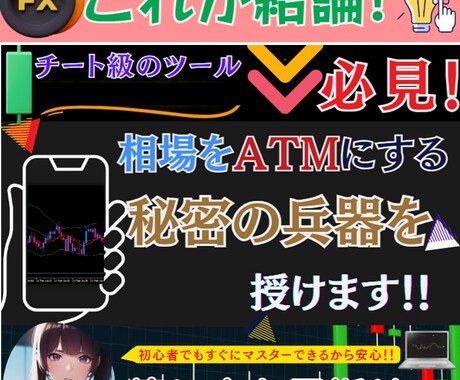 最強ツール＆トレード解説＆資金管理術を授けます これでツールコレクターから卒業してください イメージ1