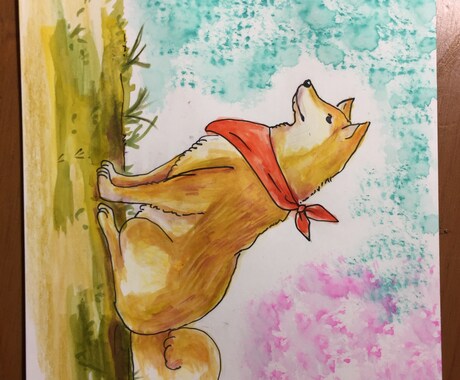 柴犬のイラスト描きます 柴犬が好きなあなたへ、戌年ですよ＾＾ イメージ2