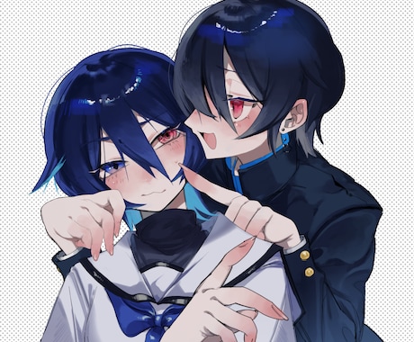 立ち絵・動画用等様々な用途のイラストを提供します 商用利用⭕️厚塗り・アニメ塗りなど様々な絵柄のイラスト制作可 イメージ2