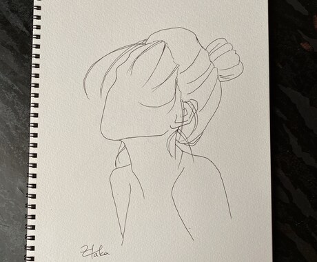 はかの絵があなたの元へ行きたがっています モノクロ、シンプルなアートをお届けします。 イメージ1