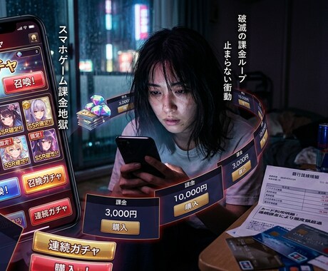 スマホゲームの課金地獄を終わらせます ​「やめられない」は、意志の弱さではありません。 イメージ1
