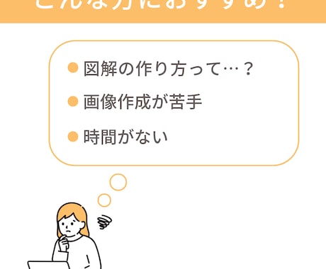 パッと目を引くSNS・ブログ図解を作ります 図解初心者さん大歓迎！あなたのアイデアを図解でわかりやすく！ イメージ2