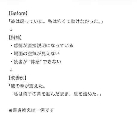 構造分析で改善する小説添削｜公募対策対応します “読めるのに刺さらない”原因を構造から言語化します。 イメージ2