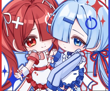 商用利用可！SDイラスト制作いたします グッズや返礼品におすすめな可愛いSDイラストを制作いたします イメージ2