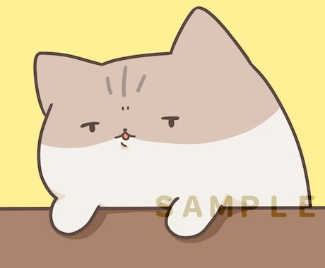 ゆるい動物のアイコン描きます ペットや好きな動物など、お好みの動物のイラストを作成します！ イメージ2