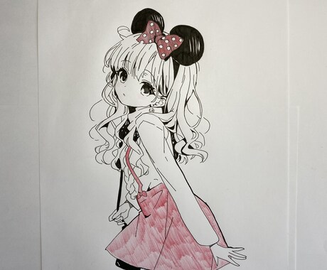 商用可。可愛い人物カット描きます 商用可。雑誌書籍等の挿絵やweb広告など、イラストが必要な方 イメージ1