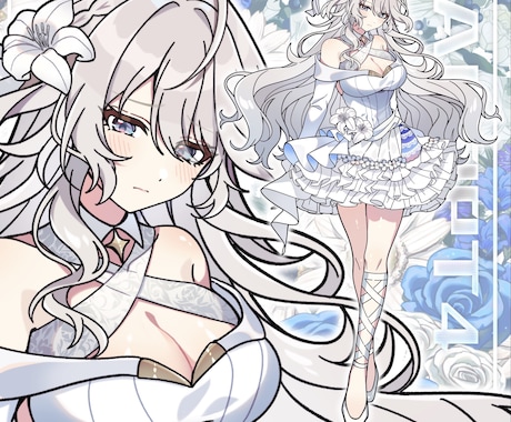 キャラクターデザインをします TRPGやキャラクターシートなどに使用できます イメージ1