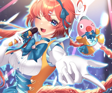 最短即日！SNSアイコンサムネ一枚絵立ち絵描きます ★セール中★現役プロ/法人や企業様の商用実績あり！ イメージ1