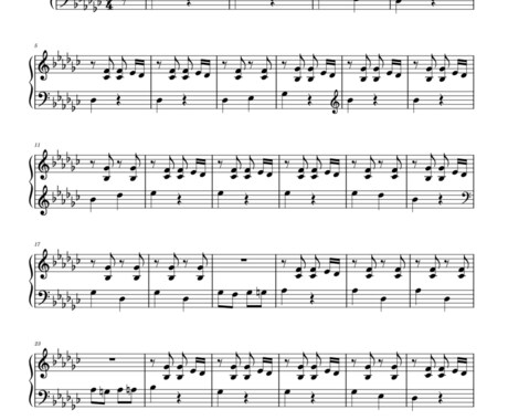 楽譜の浄書を行います 楽器・楽譜の種類は問いません！音源の作成も可能※耳コピ不可 イメージ2