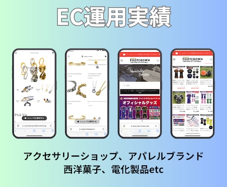 ECサイト運用代行します 運用代行の実績あり、お気軽にご相談ください イメージ2