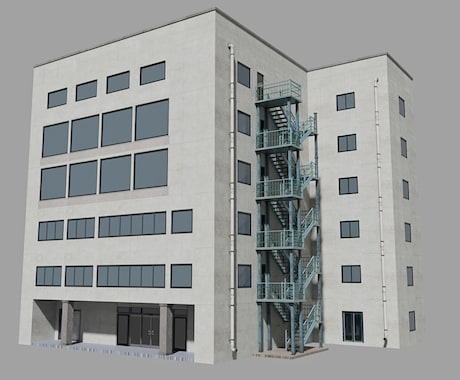 Blenderで背景用小物・建物モデルを制作します イメージ1
