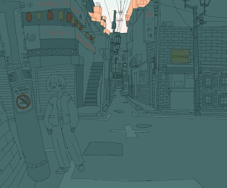 温かくて無機質、どこか儚いイラストを描きます 本の挿画、CDジャケットやKVなど、作品の物語・世界観の表現 イメージ2