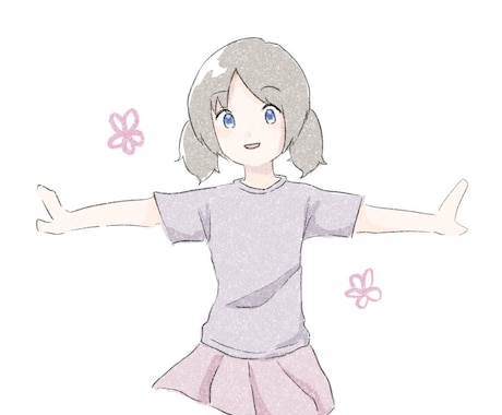 SNSアイコンに！1枚絵を描きます 絵の仕事を目指す学生がイラストを描きます！ イメージ2