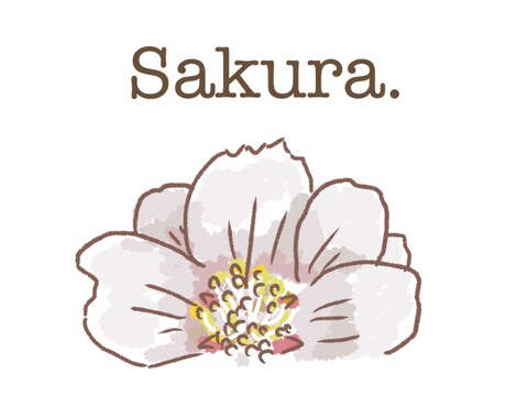 デザイン科卒業生がお花のイラスト描きます 好きなお花のイラストを描きます イメージ2