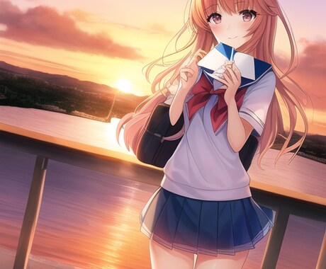 アナタの女友達からの手書きの手紙を書きます もちろん男友達からでもOKですよ♡ イメージ1