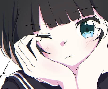 アニメ塗りでかわいいキャラクターイラスト描きます "かわいい"、"かっこいい"を最大限に表現します。 イメージ1