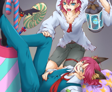 オリジナルイラスト承ります イメージ1