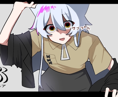 歌ってみたなどのサムネイルを描かせていただきます 楽曲に合ったオリジナル一枚絵を作成♪ イメージ1