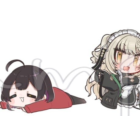 使いやすい立ち絵イラスト製作致します 特徴的なデザインが欲しい方向け イメージ2