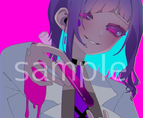 病みかわなイラストを書きます 私にしか出せない病みかわな世界観を貴方にお届けします イメージ1