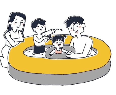 商用OK！親しみやすい絵柄のイラスト描きます 企業様のパンフレット、広告など イメージ2