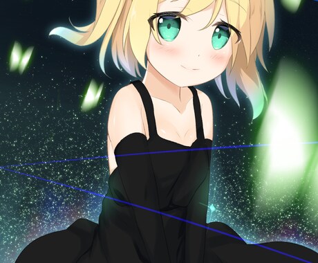 短期間で可愛らしいイラストを製作します 透き通るような色彩が特徴のイラストです！ イメージ2
