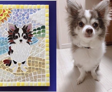 お気に入りをモザイクアートに作成いたします イメージ1