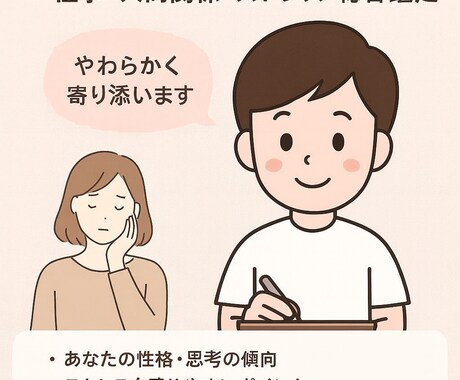 理学療法士×AIによる心身バランス鑑定をします がんばりすぎるあなたに寄り添う鑑定です イメージ1