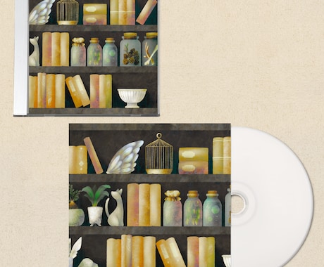 音楽配信・CD ジャケットイラストを作成します イラスト作成からトータルデザインまで イメージ1