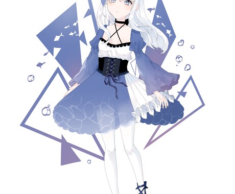 似顔絵やコテキャのイラストを描いたりします イメージ1