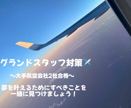 元GSがエアライン受験の悩みや対策をします \大学生向け/エアライン就活とは イメージ1