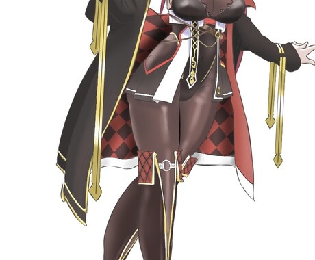 ご希望いただいた雰囲気でキャラクターを描きます 全体的にさっぱりした全身イラストを描きます イメージ2