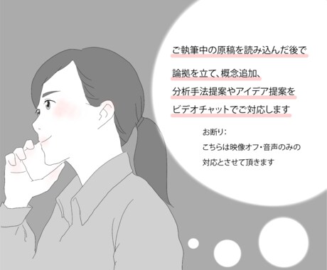 ビデオチャットの聞き書きで意図した文章にまとめます 現役編集者がインタビューの経験を総動員して対応いたします イメージ1