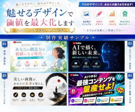 売上をのばすWeb画像をデザインします ターゲットの心を動かし、成果につながるデザインを。 イメージ2