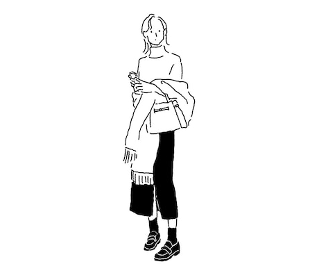 商用OK・ファッショナブルなカットイラスト描きます おしゃれな挿絵をお探しの人に。 イメージ2