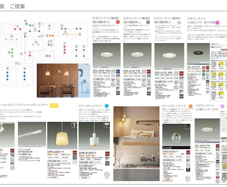 1棟まるごと！照明プラン提案いたします おしゃれにしたいけれど明るさも心配…全てご提案いたします！ イメージ2
