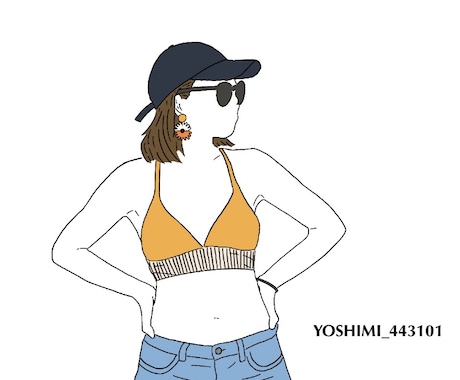 思い出の写真をイラスト化します イメージ1